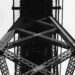 Metal Bridge Black and White Image