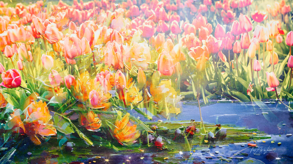 Copyright: 2026 Photo Art by Laura
Spring Blooms on Water